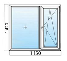 Расчет стоимости металлопластикового окна в домах 137 серии