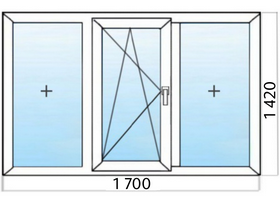 Расчет стоимости металлопластикового окна в домах 137 серии